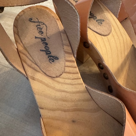 Free People Pasadena Clogs Wrap Ankle Women’s 40 EU 9.5 US - Picture 7 of 10